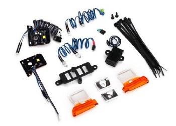 Traxxas Bronco LED Light Set (Contains Headlights, Tail Lights, Side Marker Lights, And Distribution