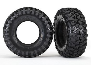 Traxxas 1.9&quot; Canyon Trail S1 Tires 4.6&quot; OD (2)