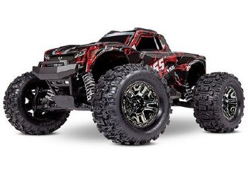 Hoss 4X4 VXL - Shadow Red 1/10 Scale 4WD Brushless Electric Monster Truck