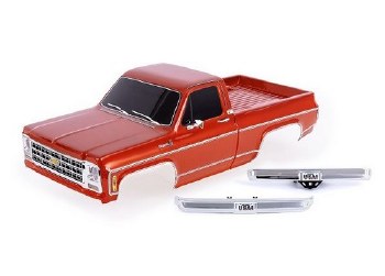 Traxxas Body Chevrolet K10 Truck (1979) Complete, Copper (Painted) (Includes Grille, Side Mirrors, D