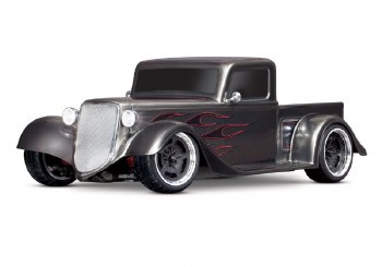 Factory Five '35 Hot Rod Truck: 1/10 Scale AWD Electric Truck with TQ 2.4GHz radio system - Metallic