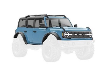 Traxxas Body, Ford Bronco, Complete, Area 51 (Includes Grille, Side Mirrors, Door Handles, Fender Fl
