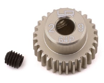 64P Hard Coated Aluminum Pinion Gear (29T)