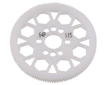 64P Competition Delrin Spur Gear (115T)