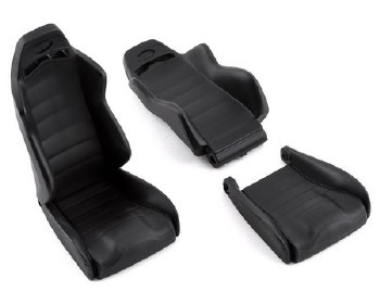 1/10 Crawler Plastic Seats (Black) (2)