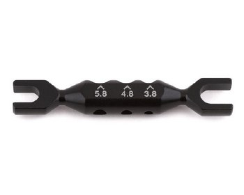 Aluminum 4-in-1 Multi-Purposes Turnbuckle Wrench (Black)