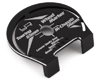 Aluminum 1/10 Wheel Arch Marker (Black)