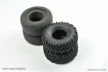 Blackrock Tires, Super Soft w/ 2-stage inserts, 115/45/1.9&quot; (pr.)