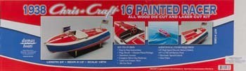 24&quot; 16' Chris-Craft Painted Racer Boat Kit