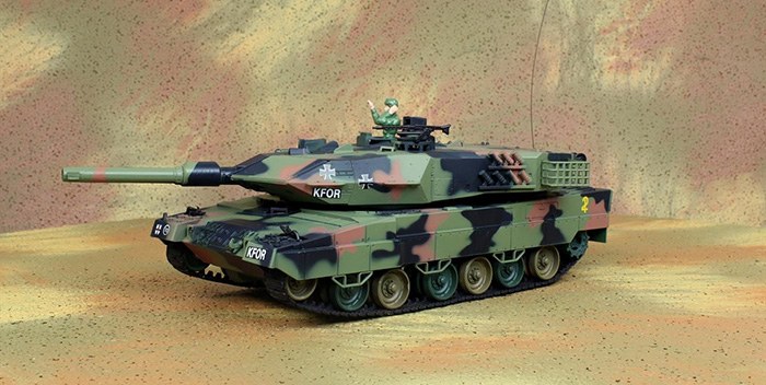 1/24 German Leopard 2 A6 Rc with IR and BB