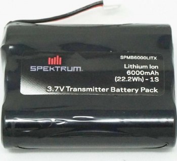3.7V 6000mAh 1S Tx Battery iX12 NX6 NX8 XH-1S Plug
