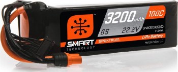 3200mAh 6S 22.2V 100C Smart LiPo Battery; IC5