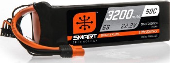 3200mAh 6S 22.2V 50C Smart LiPo Battery; IC5