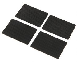 1UP Racing UltraLite Carbon Fiber 1/10 Nitro TC Winglets (4)