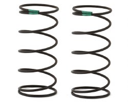 1UP Racing X-Gear 13mm Front Buggy Springs (2) (2X Hard/Green)