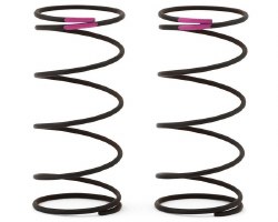 1UP Racing X-Gear 13mm Front Buggy Springs (2) (3X Hard/Pink)