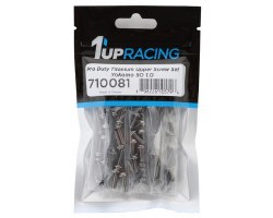 1UP Racing Yokomo SO 1.0 Pro Duty Upper Titanium Screw Set