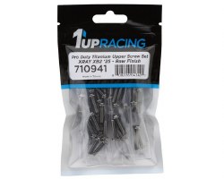 1UP Racing Xray XB2 2025 Pro Duty Titanium Upper Screw Set (Silver)