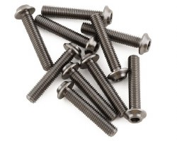 1UP Racing Titanium Pro Duty LowPro Head Screws (10) (3x16mm)