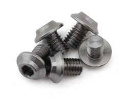 1UP Racing Titanium Pro Duty LowPro Head Screws (5) (3x4mm)