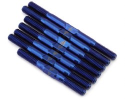 1UP Racing RC10B74.2/RC10B74.2D Pro Duty Titanium Turnbuckle Set (Blue)