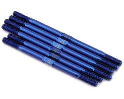 1UP Racing RC10T6.4/RC10SC6.4 Pro Duty Titanium Turnbuckle Set (Blue)