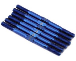 1UP Racing TLR 22 5.0 Pro Duty Titanium Turnbuckle Set (Blue)