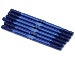 1UP Racing Xray XB2 2024 Pro Duty Titanium Turnbuckle Set (Blue)