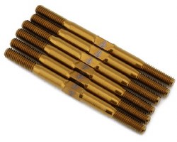 1UP Racing TLR 22 5.0 Pro Duty Titanium Turnbuckle Set (Bronze)