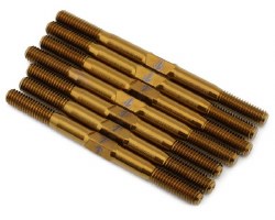 1UP Racing TLR 22X-4 Pro Duty Titanium Turnbuckle Set (Bronze)