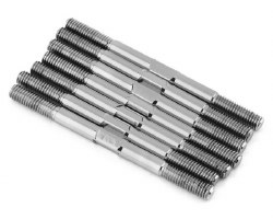 1UP Racing TLR 22S Pro Duty Titanium Turnbuckle Set (Triple Polished Silver)