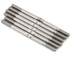 1UP Racing Xray XB2 2024 Pro Duty Titanium Turnbuckle Set (Silver)