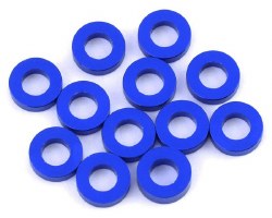 1UP Racing 3x6mm Precision Aluminum Shims (Dark Blue) (12) (1mm)