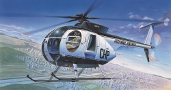 HUGHES 500D POLICE HELICOPTER 1/48 (1643)
