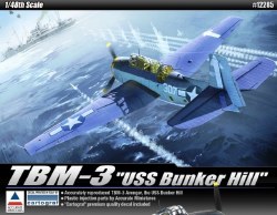 TBM-3 "USS BUNKER HILL"   1/48