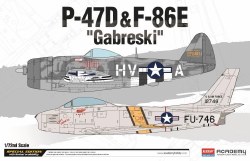 P-47D & F-86E "GABRESKI"  1/72