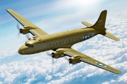 Academy 1/144 USAF C-54 Skymaster - New Design Academy 1/144 USAF C-54 Skymaster - New Design