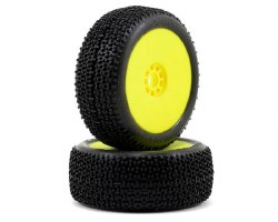 1/8 Buggy Cityblock SSLW Evo Wheel Prmnt Yellow(2)