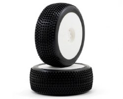 1/8 Buggy Enduro Soft, Long Wear EVO Wheel Mnt Wht