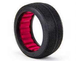 AKA 1/8 Buggy Zipps Super Soft LW Tire w/ Red Ins(2)