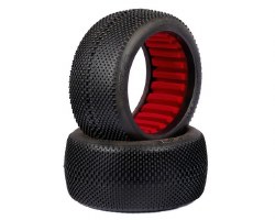 AKA 1/8 Truggy Evo Gridiron SSLW Tire w/Red Insert (2)