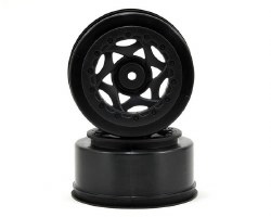 1/10 Cyclone SC Wheel, Black (2): SCTE4X4/SCT410