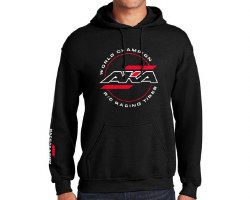 2023 AKA Logo Black Hoodie - Large