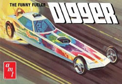 Digger Dragster "Fooler Fueler" 1/25 Model Kit (Level 2)