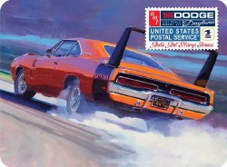 1969Dodge Charger Daytona-USPS Stamp Collector Tin