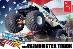 USA-1 Chevy Silverado Monster Truck 1/25 scale