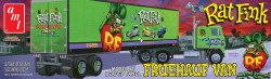 Fruehauf Beaded Van Trailer Hauler - Rat Fink 1:25