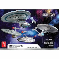 1:2500 Star Trek U.S.S. Enterprise Four Ship Set