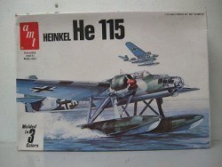 VINTAGE  Heinkel He 115 Floatplane. 1:72