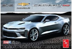 1/25 2016 Chevy Camaro SS, Snap Kit/Black